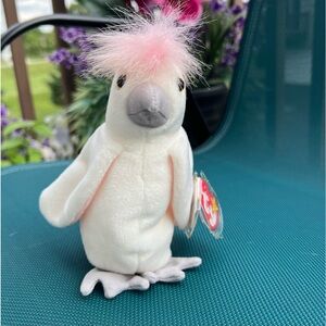“KuKu” the Cockatoo *RARE FIND* 1997 TY Original Beanie Baby